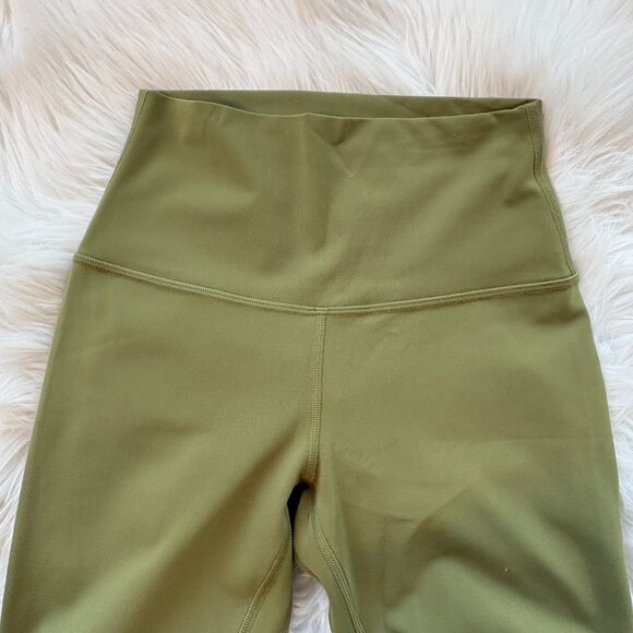 Lululemon Align High-Rise Pant 25" Bronze Green Size 4 - Picture 3 of 4